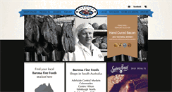 Desktop Screenshot of barossafinefoods.com.au